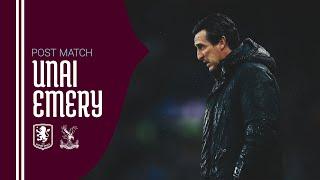 Unai Emery on Palace draw | POST-MATCH