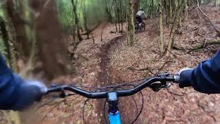 Full Rigid Mountain Biking on MTB Trails - 3 Stooge Cycles - shock horror