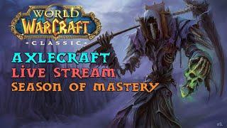 AxleCraft 60 Warlock Alterac Valley Road to Rank 14 Season of Mastery Classic WoW