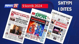 9 korrik 2024 "Shtypi i dites" në News24 - "Koha për t'u zgjuar" ne studio Klevin Muka