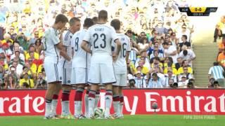 WM2014 Finale Deutschland vs Argentinien 1. Halbzeit 4K UHD TRT4K