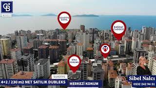 Suadiye'de Ozel Tasarim Şahane Dubleks 4+2       Net 230 m2