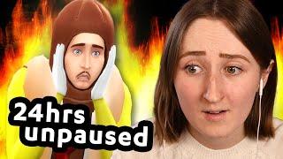 I left The Sims 4 UNPAUSED for 24 hours straight... this is what happened