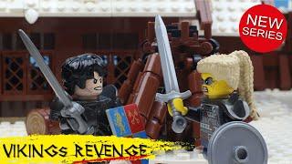 Lego VIKING REVENGE -  Episode 1 Stop Motion Animation | Medieval Brick
