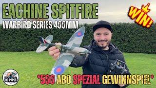 Mein erstes RC Flugzeug! Ist der Eachine Spitfire Warbird 400mm für Anfänger geeignet?