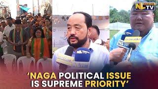 ‘NAGA POLITICAL ISSUE IS SUPREME PRIORITY’ - BJP MLAs