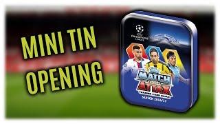 TOPPS CHAMPIONS LEAGUE MATCH ATTAX 16/17 MINI TIN OPENING