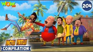 Naarial Attack | Motu Patlu Season 13 Compilation 204 | Motu Patlu | Wow Kidz | #spot