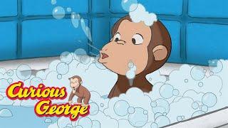 Bath Time!  Curious George  Kids Cartoon  Kids Movies