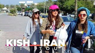 Iran KISH ISLAND 2022 • 4K City Tour & Travel Vlog @KishWalk DOWNTOWN 4K Walk | جزیره کیش ایران