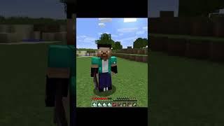 HEROBRINE took Revenge for me ...#shorts #minecraft