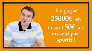 Envie de gagner de l'argent ? Il a gagné 25000 € avec 50 € !