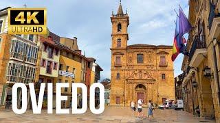 Oviedo, Spain  Region of Asturias | 2024 Walking Tour 4K 60FPS HDR | Summer Walk