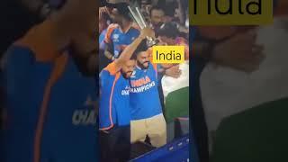 virat kohli and Rohit sharma celebrating together || india cricket team parade| rohit kohli dance