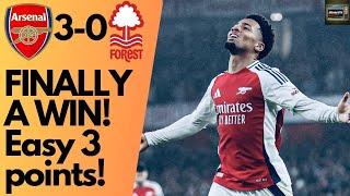 Arsenal 3-0 Forest | Comfortable win! Nwaneri scores! Jesus is DONE | Spurs destroy Man City