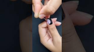 Try this Safety pin hack for stunning Nailart result  #nailart #shorts #nailartathome