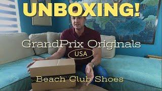 UNBOXING a Pair of GrandPrix Originals Shoes (Color: Beach Club)