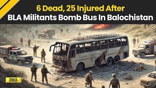 Pakistan Bus Bomb Blast: 6 Killed, 25 Injured After Massive Blast In a Bus In Pakistan | Balochistan