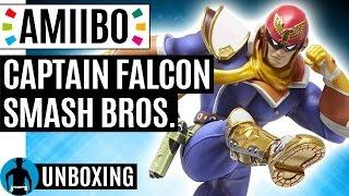 Captain Falcon Amiibo Unboxing deutsch (Super Smash Bros. Collection)