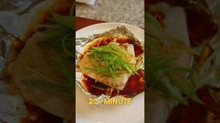 20 Minute Lunch: Steamed Sea Bass