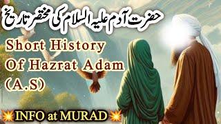 حضرت آدم علیہ السلام | Hazrat Adam (A.S) story in urdu  #adam #story #urdu #islamicvideo