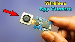 How To Make Wireless Spy Camera at Home