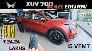 Most Detail Walk-around Review Of Mahindra Xuv700 Blaze Edition 