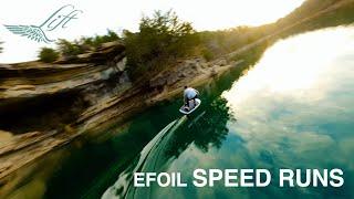 EFOIL SPEED RUNS | FPV