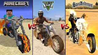 MINECRAFT HELL CYCLE VS GTA 5 HELL CYCLE VS GTA SAN ANDREAS HELL CYCLE - WHICH IS BEST?