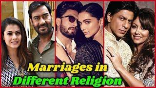 Bollywood Stars who Married in Different Religion and Caste