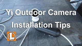 Yi Outdoor Security Camera Installation Tips | Extending The Power Cable