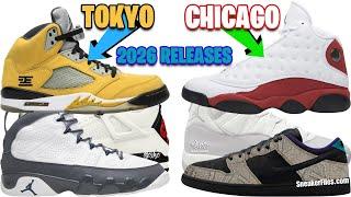 AIR JORDAN 5 TOKYO, JORDAN 13 CHICAGO 2026, AJ 9 FLINT GREY, DASHAWN JORDAN NIKE SB DUNK LOW + MORE