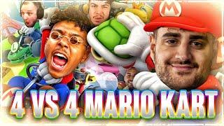 MARIO KART TEAM RENNEN UM 640€! mit Elotrix, Solution, Rohat, Willy & co