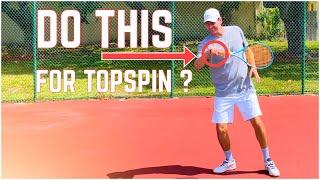 Pronate or Use Wrist on Your Topspin Forehand?