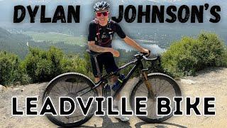 Building Dylan Johnson's Leadville Bike