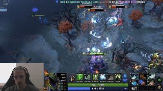 Topson Bullying Medusa with Rubick Chain Stuns