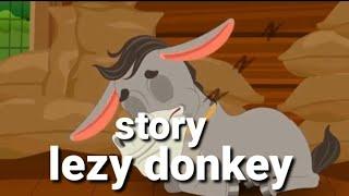 lezy donkey!!आलसी गधा  TinuCartoonvideo