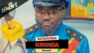 MZEE KIRINDA dans zonart  ( interview exclusive)