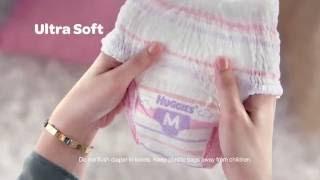 Huggies Ultra Soft Pants – specially designed for baby boys and baby girls
