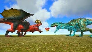 Ark Survival - ANJANATH vs INDOMINUS REX/SPINO/TREX [Ep.426]