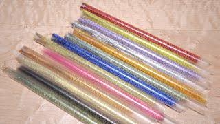 Straws for Storing Materials