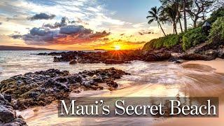 Is this MAUI Beach a SECRET ??? Walking Tour of Secret COVE Beach in Makena HAWAII
