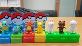 Pokemon and Line Pop n Step Together