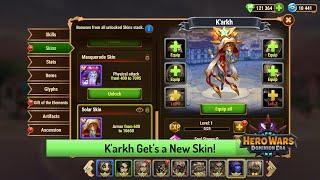 K'arkh Gets a New Solar Skin for Summer Festival 2024! — Hero Wars: Dominion Era