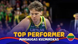 Mindaugas Kuzminskas  | Top Performer | #FIBAWC 2023 Qualifiers