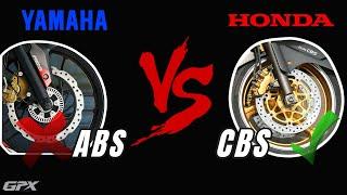 Frenos ABS VS Frenos CBS en Motos Cuál es Mejor? Funcionamiento Desventajas y Ventajas!