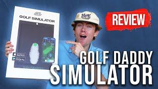 Golf Daddy Simulator Updated Review - $99 Golf Simulator - November 2024 - TV Mode and Accuracy Test