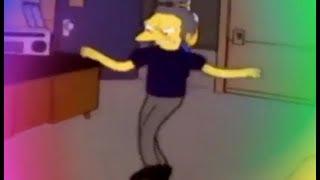 'Just give em one of these' - Simpsons "Pumped up kicks" Moe dancing meme (funny)