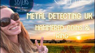 Metal Detecting UK | Hammered Coins Pocket Watch & Ring all found with Minelab! #metaldetecting