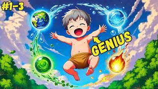 When A GENIUS was Reborn in the BODY of A BABY LORD OF THE ELEMENTS OF NATURE... | Manhwa Recap